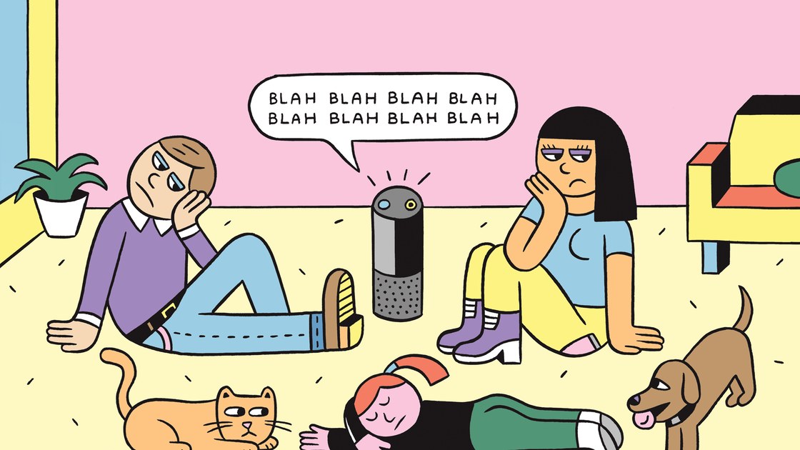Alexa cartoon